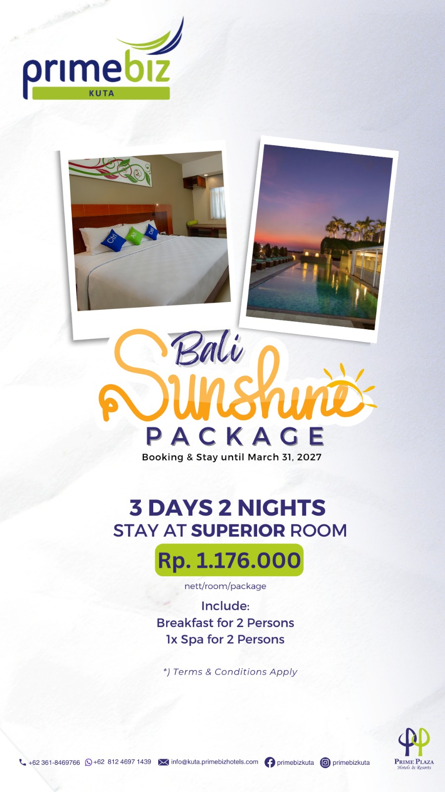 BALI SUNSHINE PACKAGE BALI SUNSHINE PACKAGE